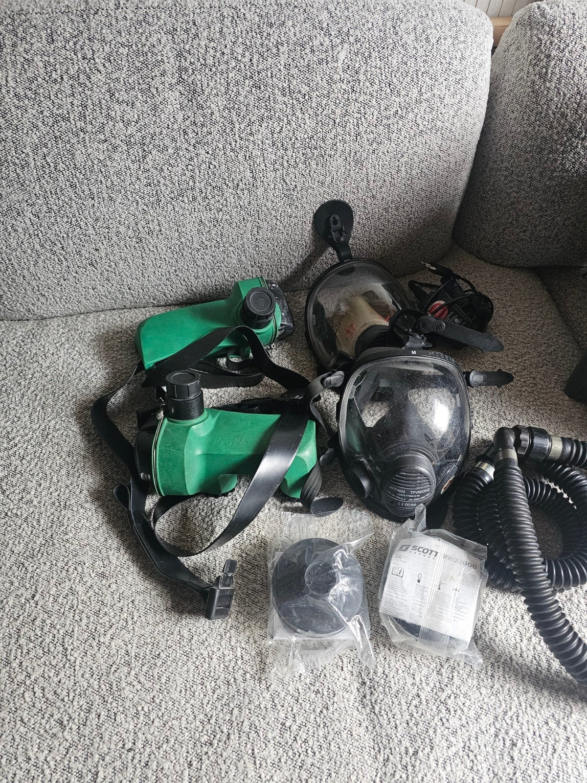 Scott proflow 2 sc asbestos, Ophalen of Verzenden, Volgelaatsmaskers