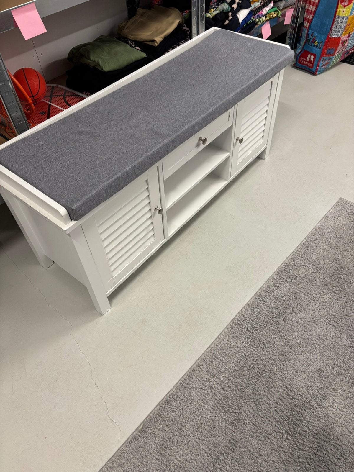 Bankje, Minder dan 50 cm, 125 cm of meer, Ophalen of Verzenden, Zo goed als nieuw