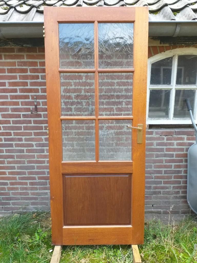Binnendeur, Doe-het-zelf en Verbouw, Deuren en Horren, Ophalen, Gebruikt, 80 tot 100 cm, Binnendeur