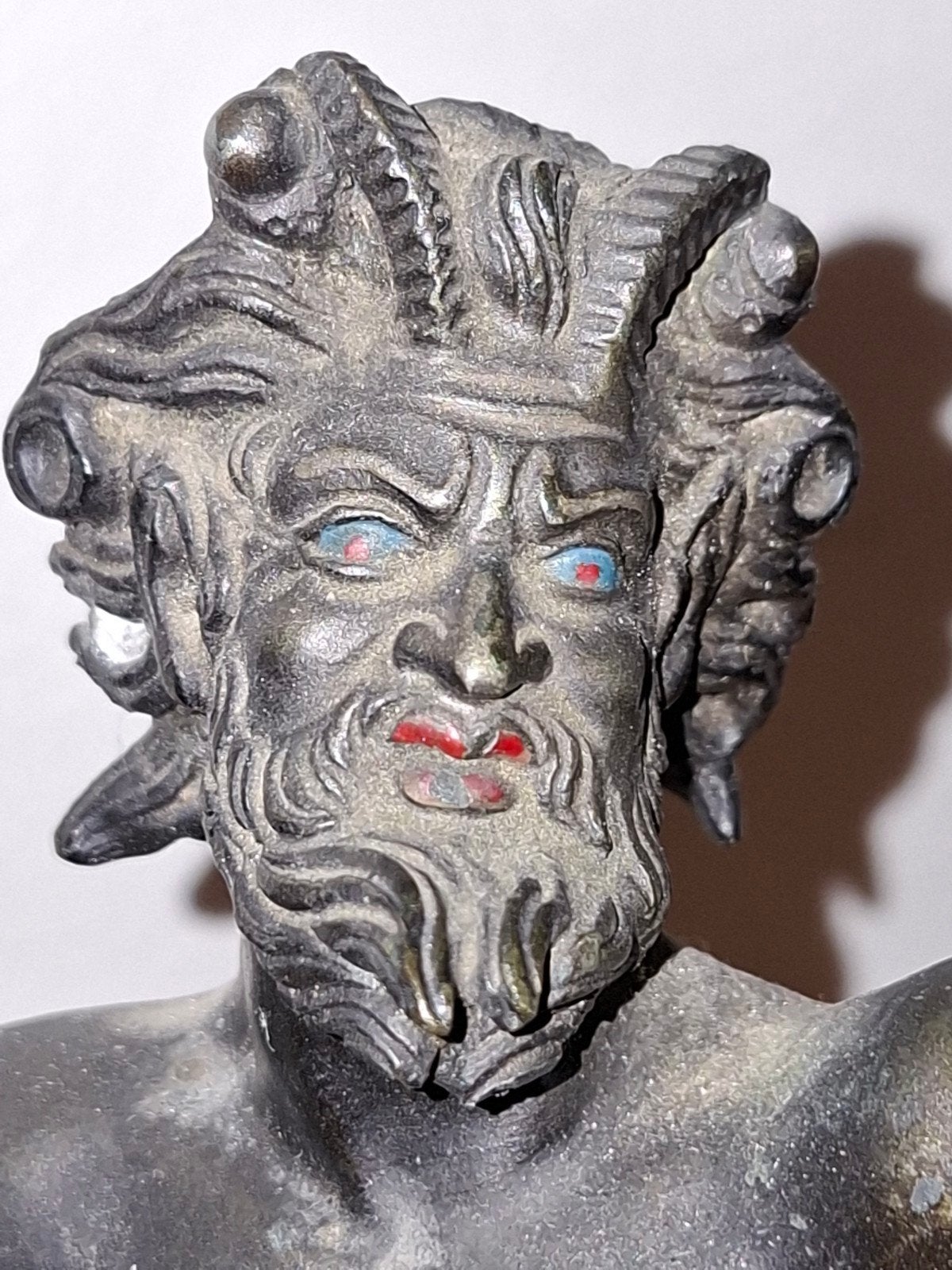 DANSENDE FAUN POMPEI naar antiek beeldje museum Napels, Ophalen of Verzenden