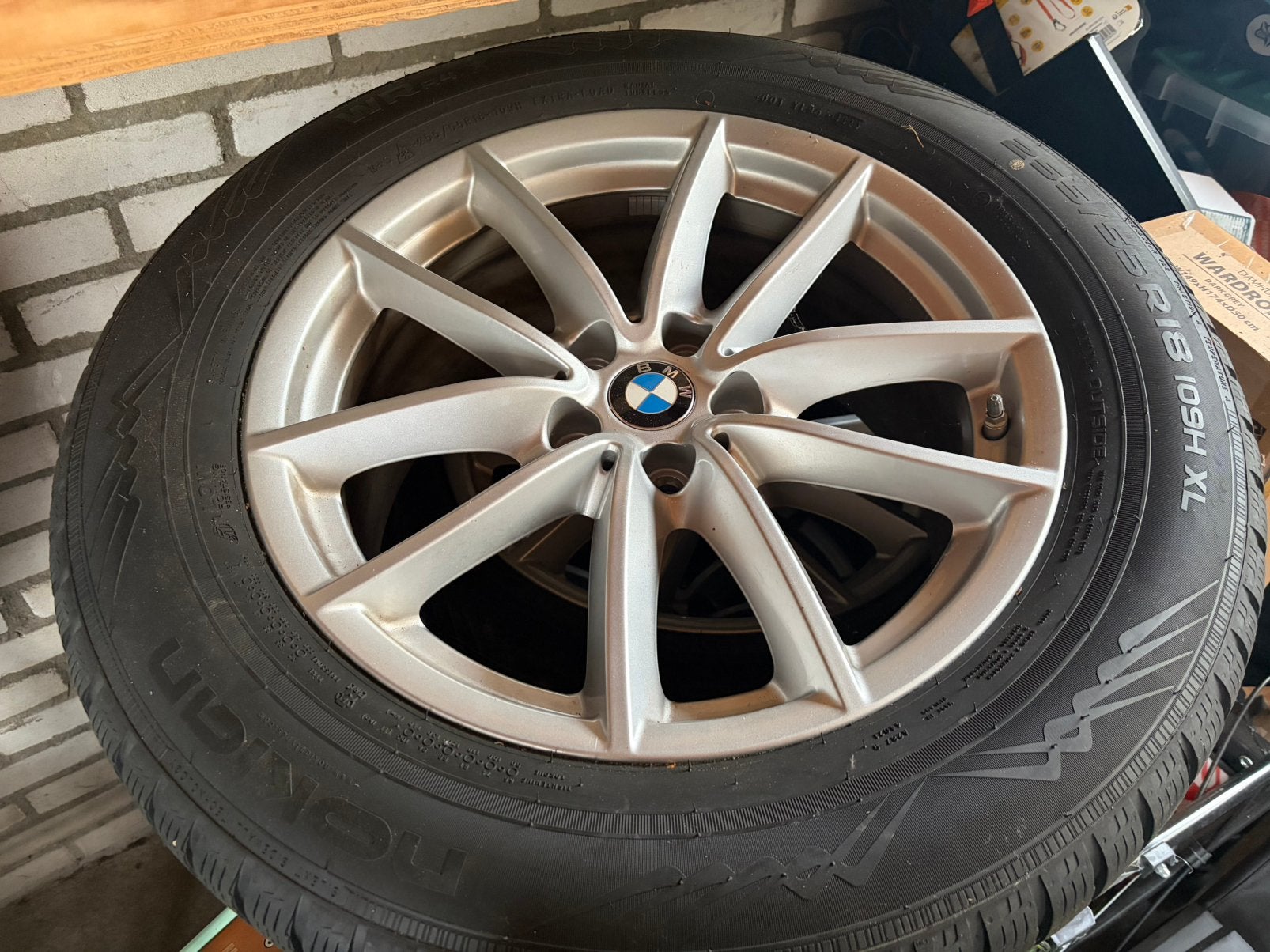 18inch velgen met winterbanden, Auto-onderdelen, Banden en Velgen, Ophalen, 18 inch, 255 mm, Banden en Velgen