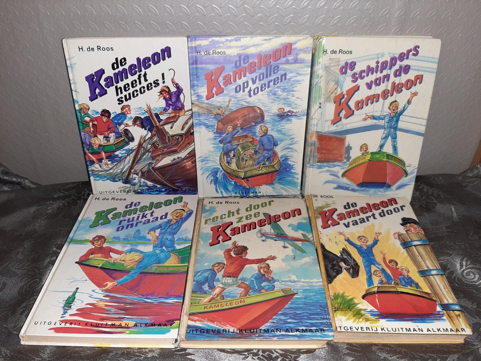 De Kameleon boeken - H. de Roos (6 delen), Ophalen of Verzenden, Gelezen, H. de Roos, Fictie
