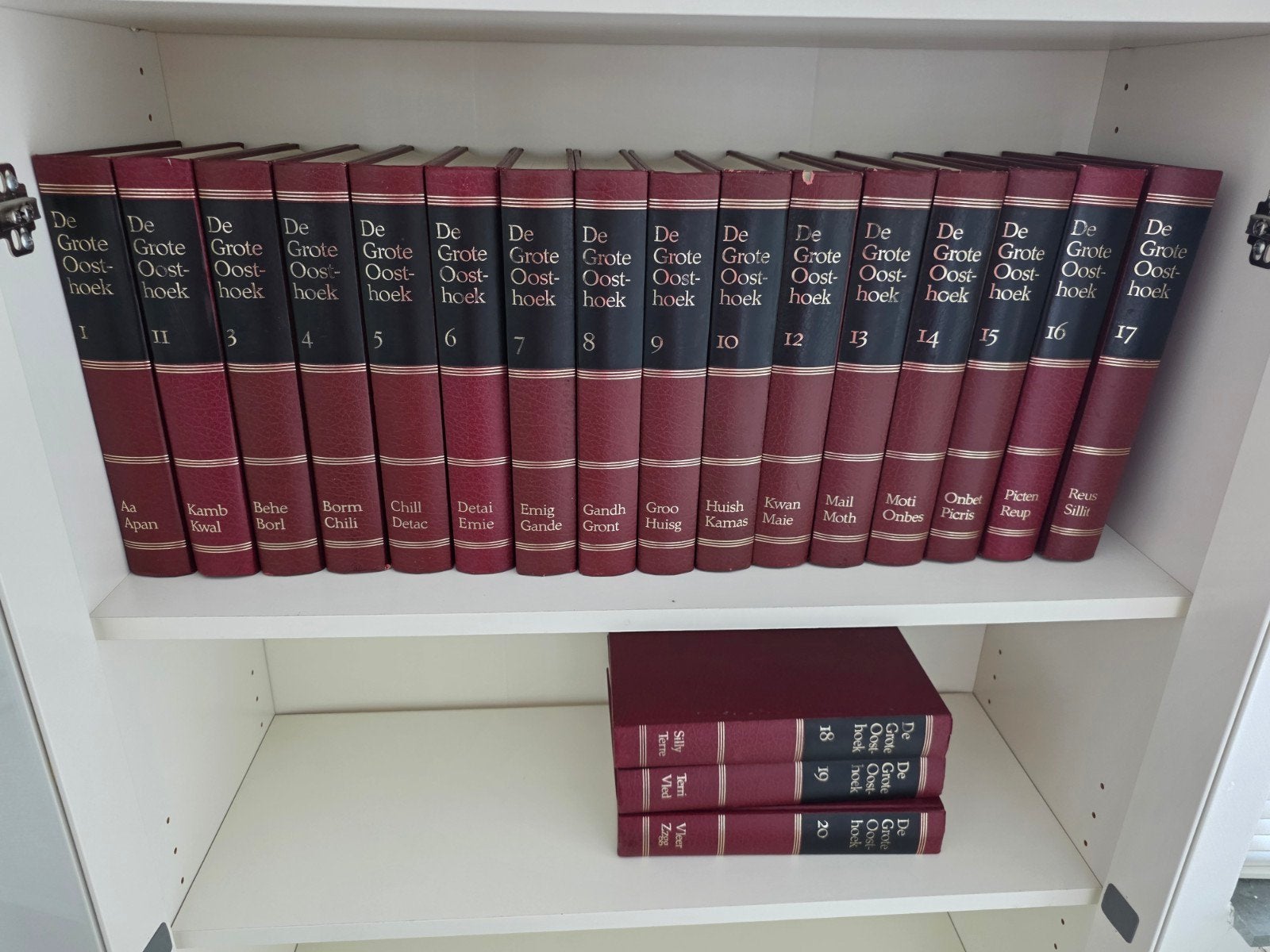 De Grote Oosthoek Encyclopedie - Complete Serie, Ophalen of Verzenden, Zo goed als nieuw, Algemeen, Complete serie