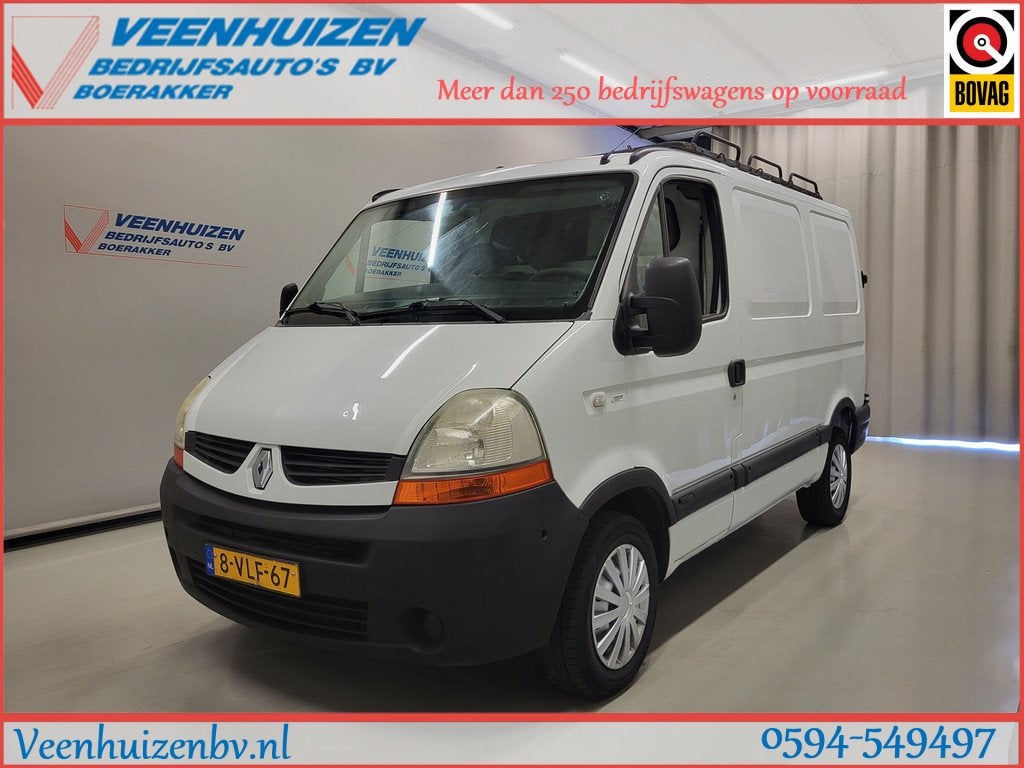 Renault Master 2.5dCi 120PK Euro 6! (bj 2011), Voorwielaandrijving, Euro 5, 1800 kg, Gebruikt