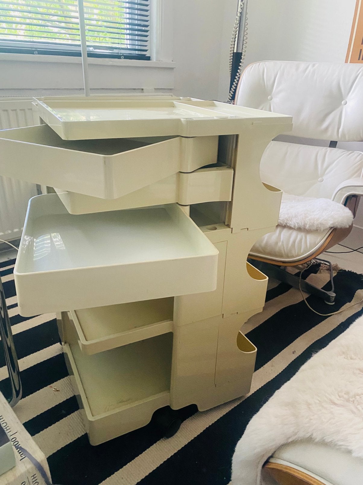 Vintage Boby trolley by Joe Colombo for Bieffeplast, Ophalen of Verzenden