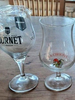 Cornet, La Chouffe,, Ophalen, Nieuw, Glas of Glazen, Overige merken