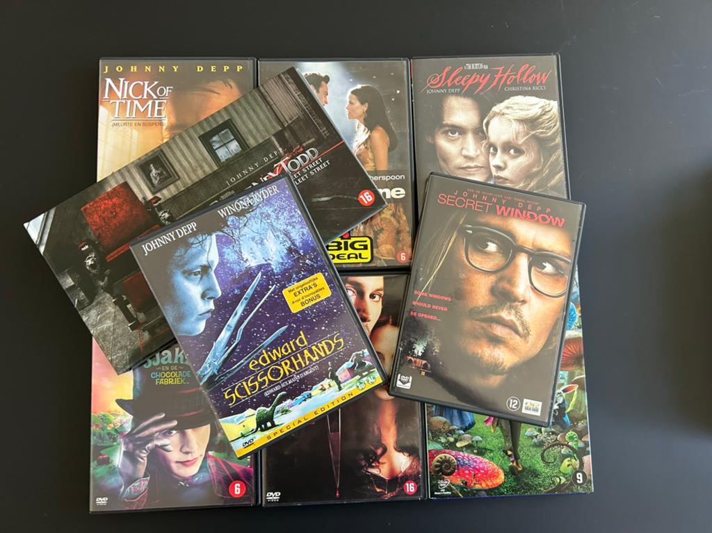 Johnny Depp dvd’s – films, thriller & cultklassiekers, Alle leeftijden, Ophalen of Verzenden, Zo goed als nieuw