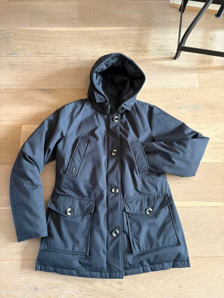 Airforce 4 Pocket Parka mt. M winterjas donkerblauw ZGAN!, Ophalen of Verzenden, Zo goed als nieuw, Maat 38/40 (M), Blauw