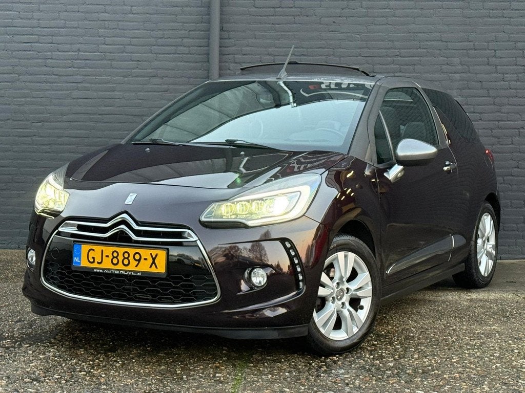 Citroen DS DS3 Cabrio 1.2 PureTech So Chic NAVI | CAMERA | P, Auto's, Citroën, Bedrijf, Te koop, DS3, ABS, Airbags, Airconditioning