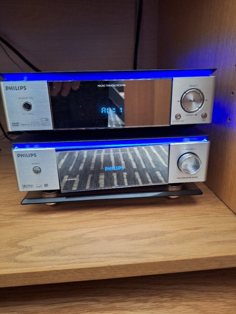 Luxe hifi audiosysteem, Ophalen, Gebruikt, Cd-speler, Philips