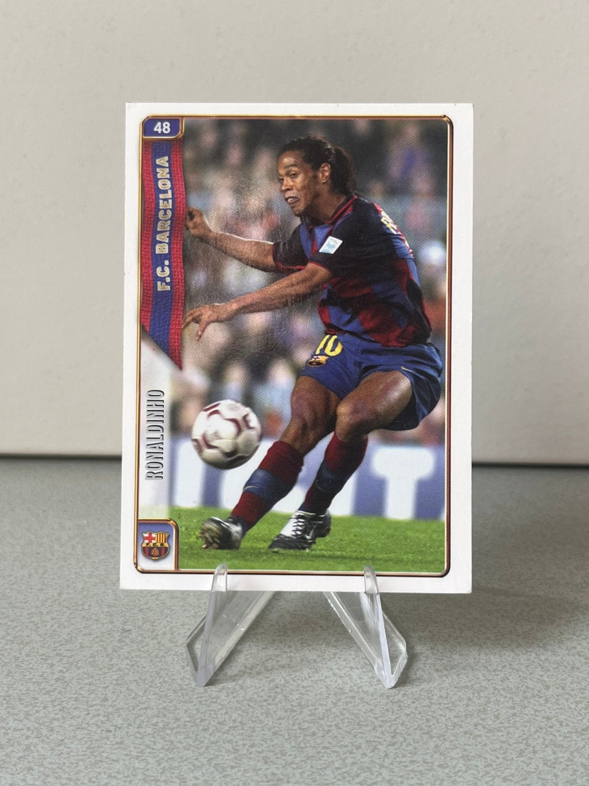 Ronaldinho Mundicromo Las Fichas 2004-2005 #48, Ophalen of Verzenden, Gebruikt