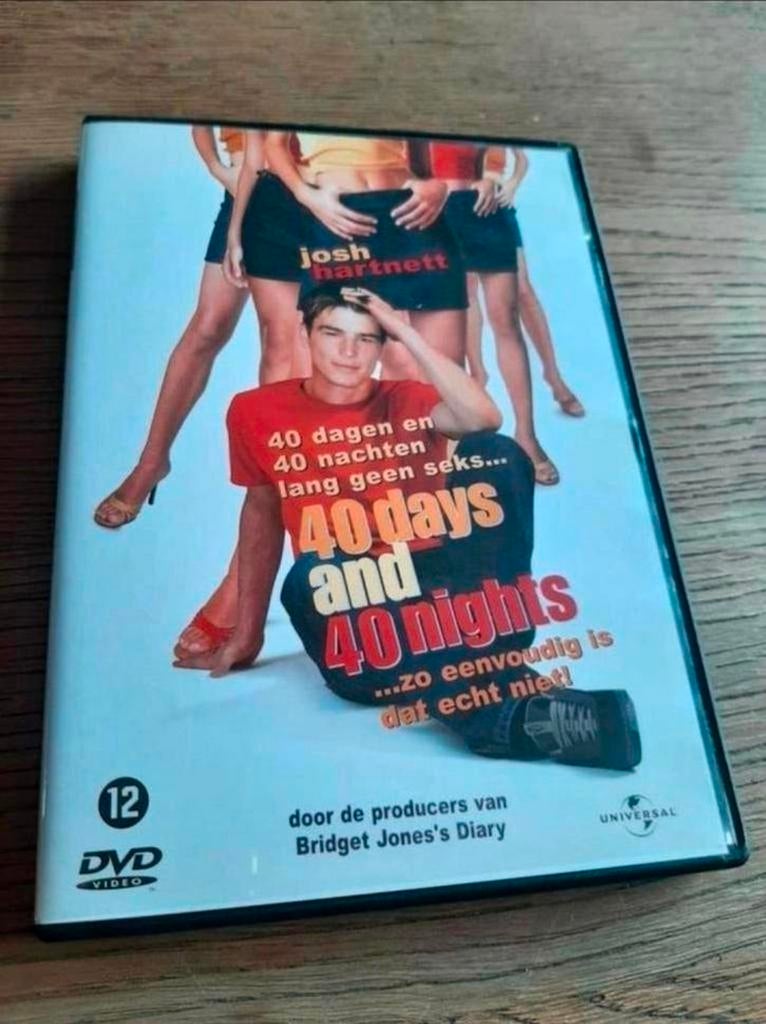 40 Days and 40 Nights dvd. 40 dagen en nachten geen seks., Vanaf 12 jaar, Ophalen of Verzenden, Zo goed als nieuw, Romantische komedie