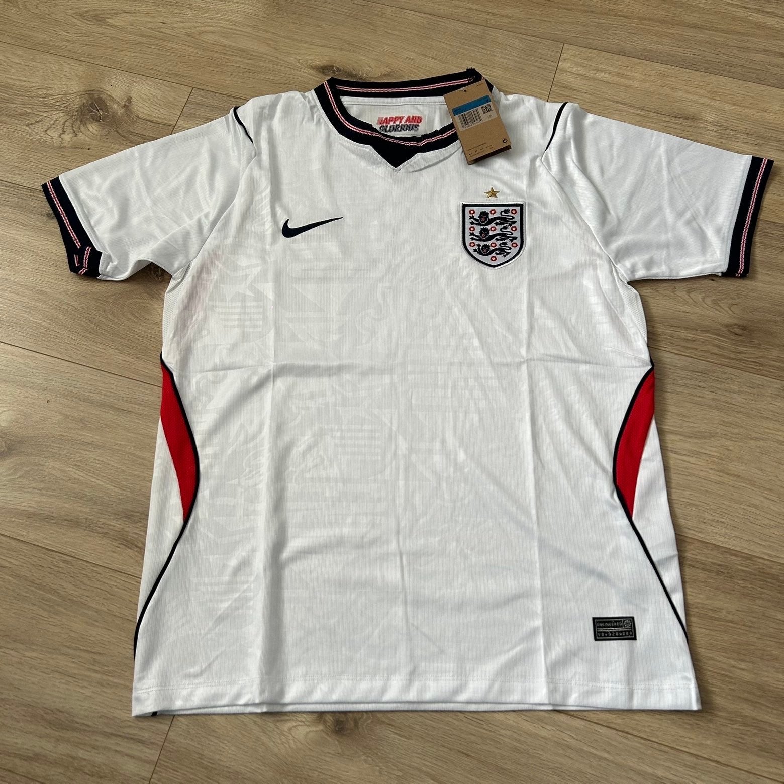 Engeland Voetbalshirt Maat M, Wit, Nieuw, Voetbal, Verzenden