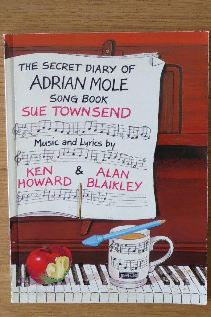 The Secret Diary  of Adrian Mole - Song Book Sue Townsend., Ophalen of Verzenden, Zo goed als nieuw, Artiest of Componist, Keyboard