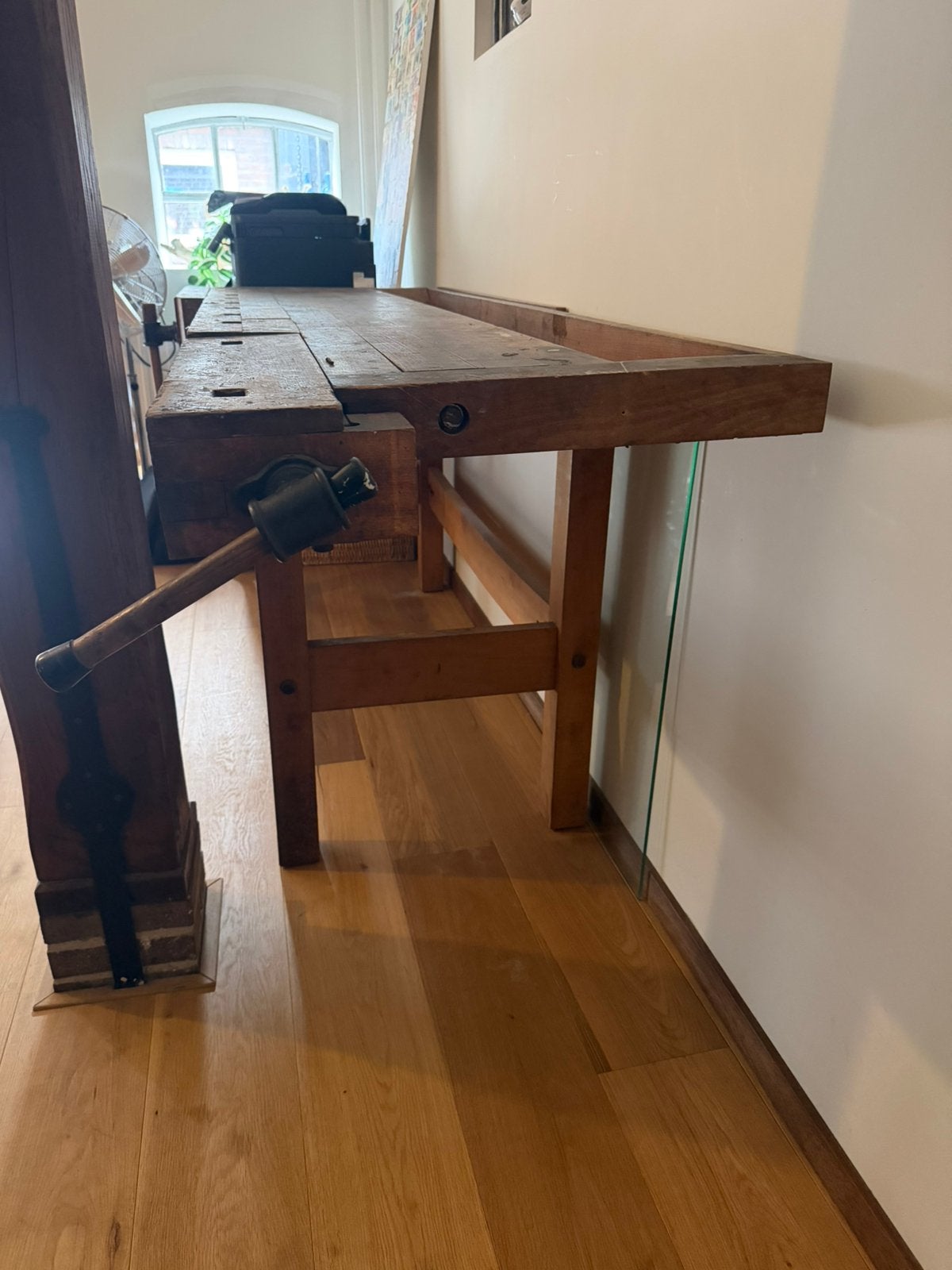 Jaren 50 Oude Houten Werkbank Nooitgedagt, Ophalen