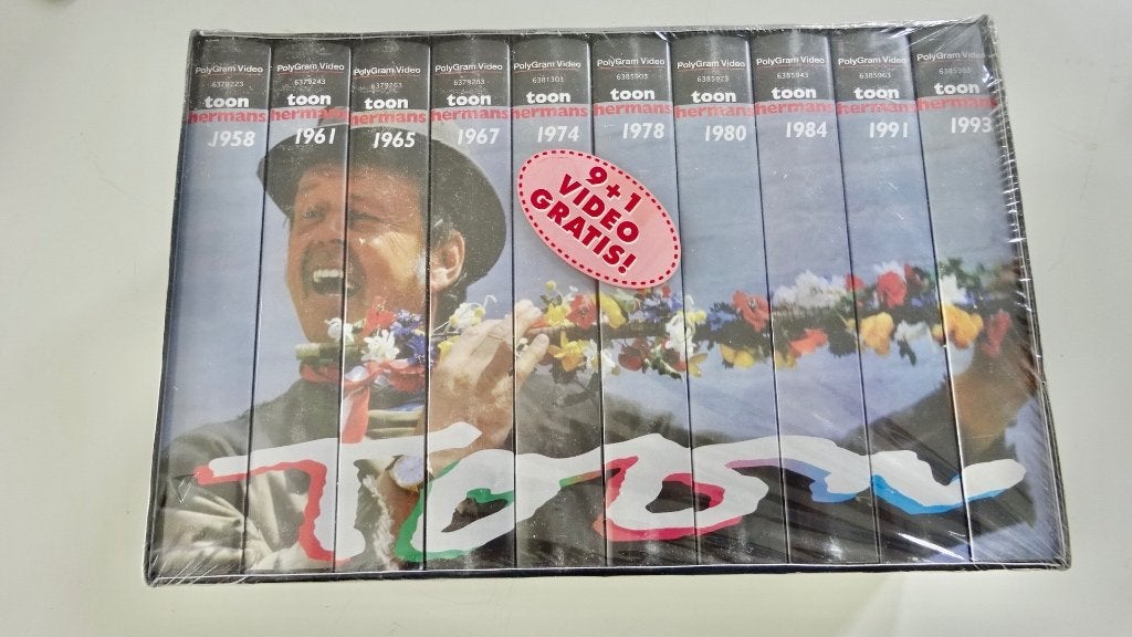 Toon Hermans One Men Shows Periode 1958 - 1993, Boxset, Alle leeftijden, Nieuw in verpakking, Nederlandstalig