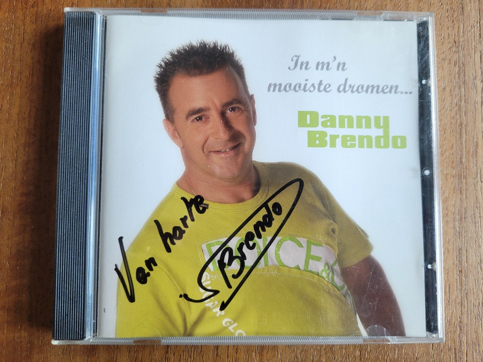 Danny Brendo - In m'n mooiste dromen... (Gesigneerd CD), Zo goed als nieuw, Gesigneerd, Album, Schlager