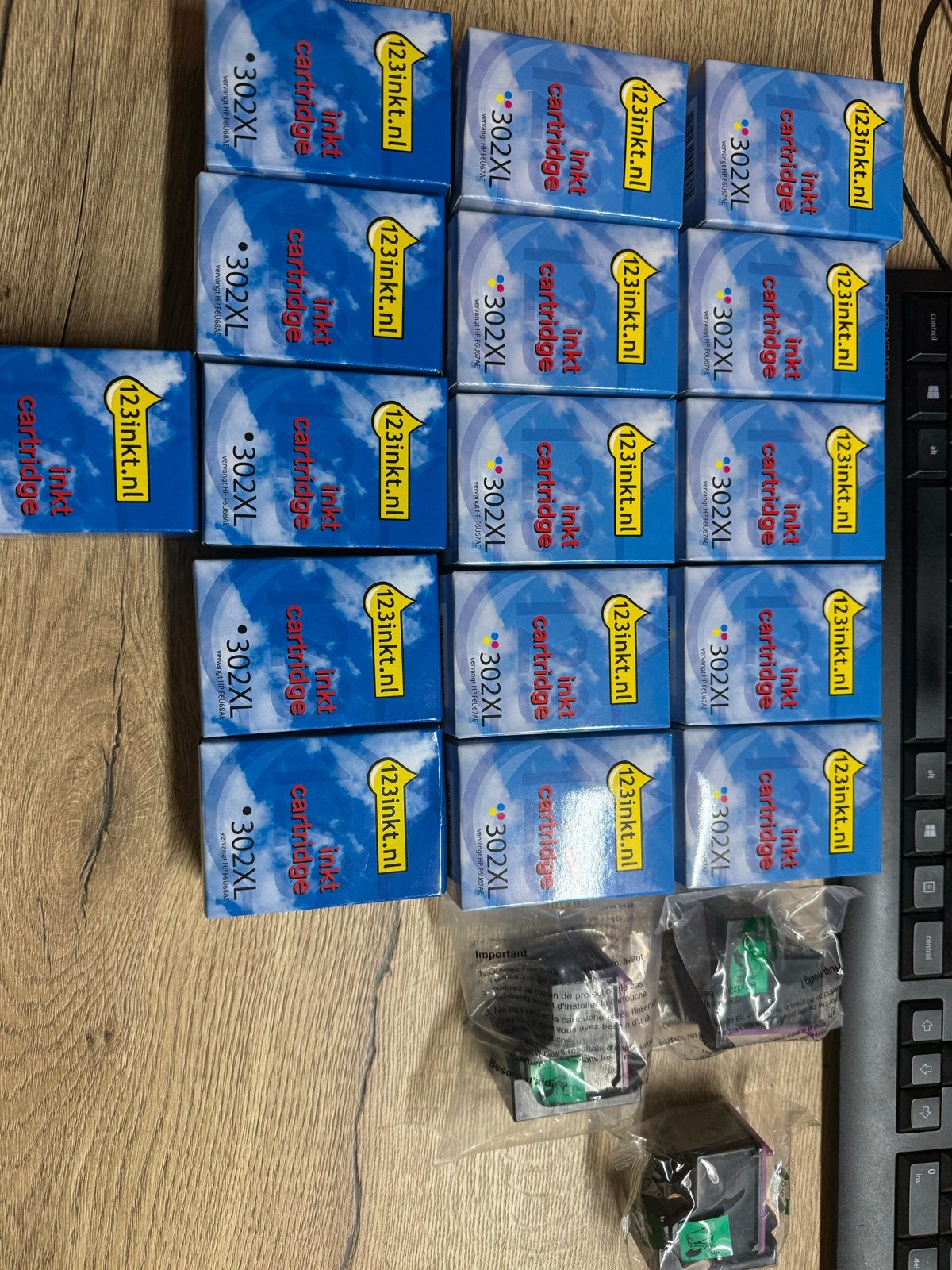 123inkt 302XL Inktcartridges - Nieuw en Ongeopend, Ophalen of Verzenden, Nieuw