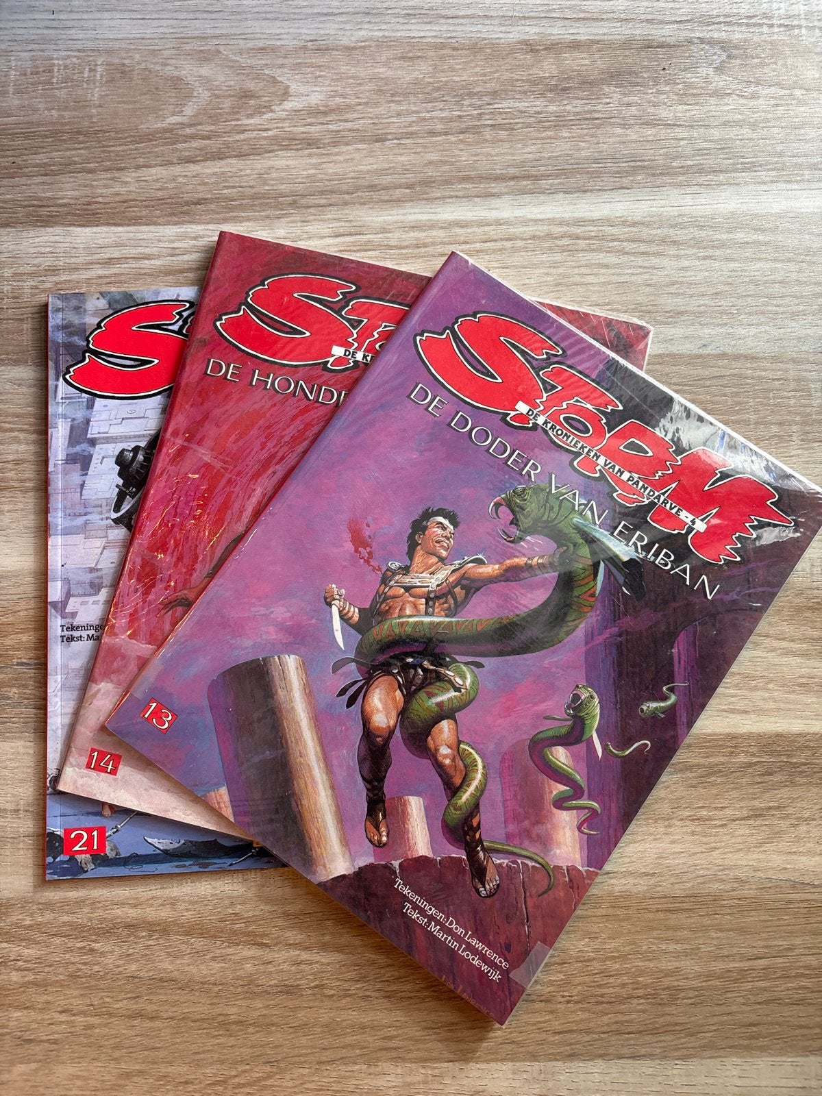 Storm stripboeken: De Doder van Eriban, Honden van Marduk, G, Meerdere stripboeken, Ophalen of Verzenden, Zo goed als nieuw