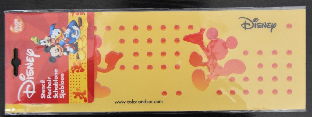 Mickey mouse Disney sjabloon stempel hobby en verven NIEUW, Verzamelen, Disney, Ophalen of Verzenden, Mickey Mouse, Nieuw, Overige typen