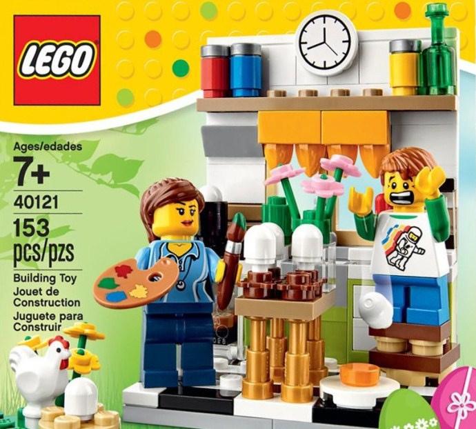 Lego 40121 complete keuken Paaseieren schilderen nieuw Pasen, Ophalen of Verzenden, Nieuw, Complete set, Lego