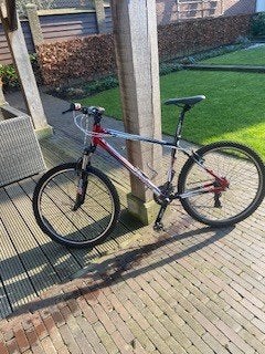 mountainbike, Fietsen en Brommers, Gebruikt, Dames, 53 tot 57 cm, Ophalen