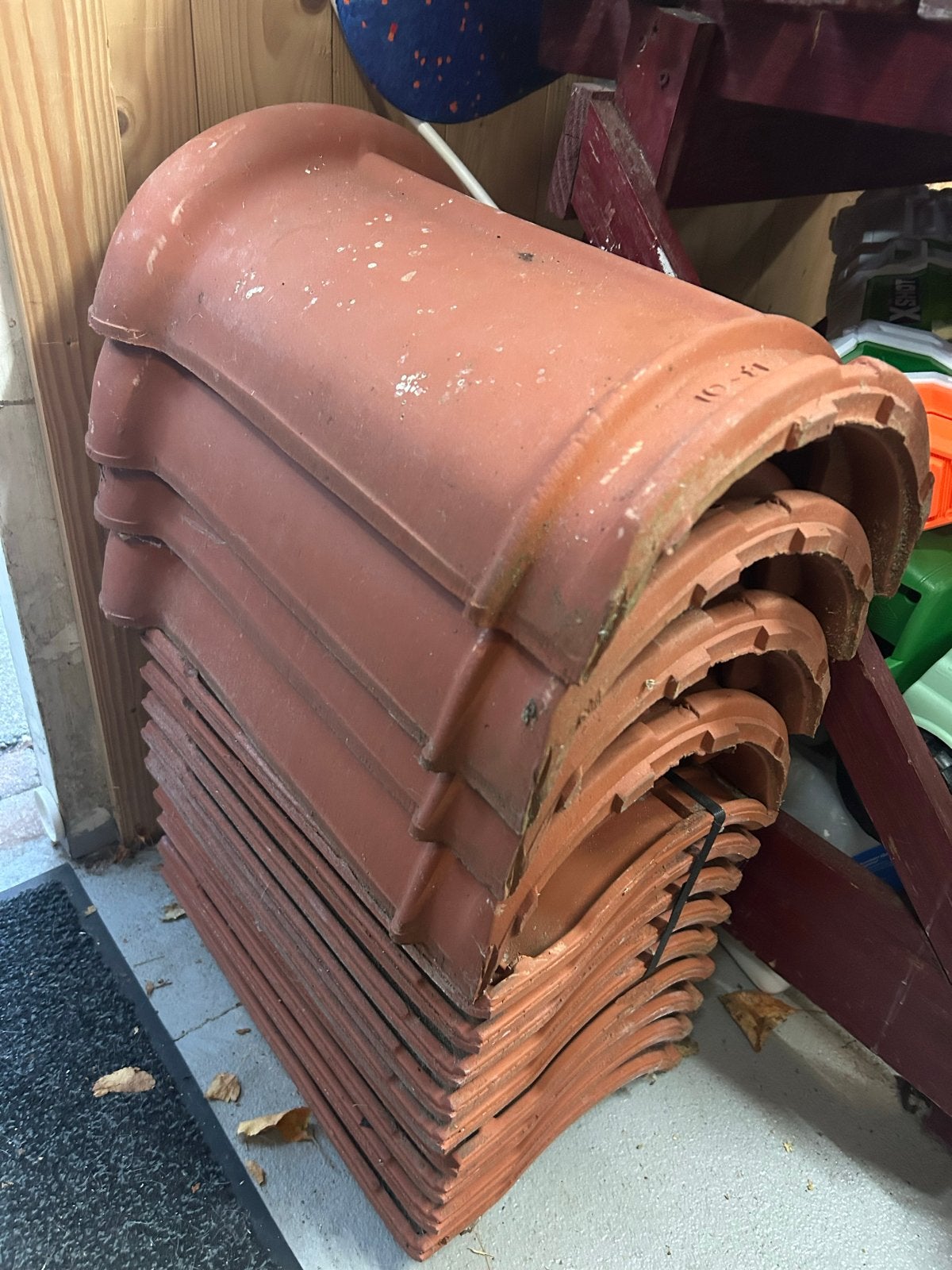 Monier dakpannen, Made in Holland, rood, nieuw, Ophalen, Steen of Klei, Nieuw, Minder dan 5 m²