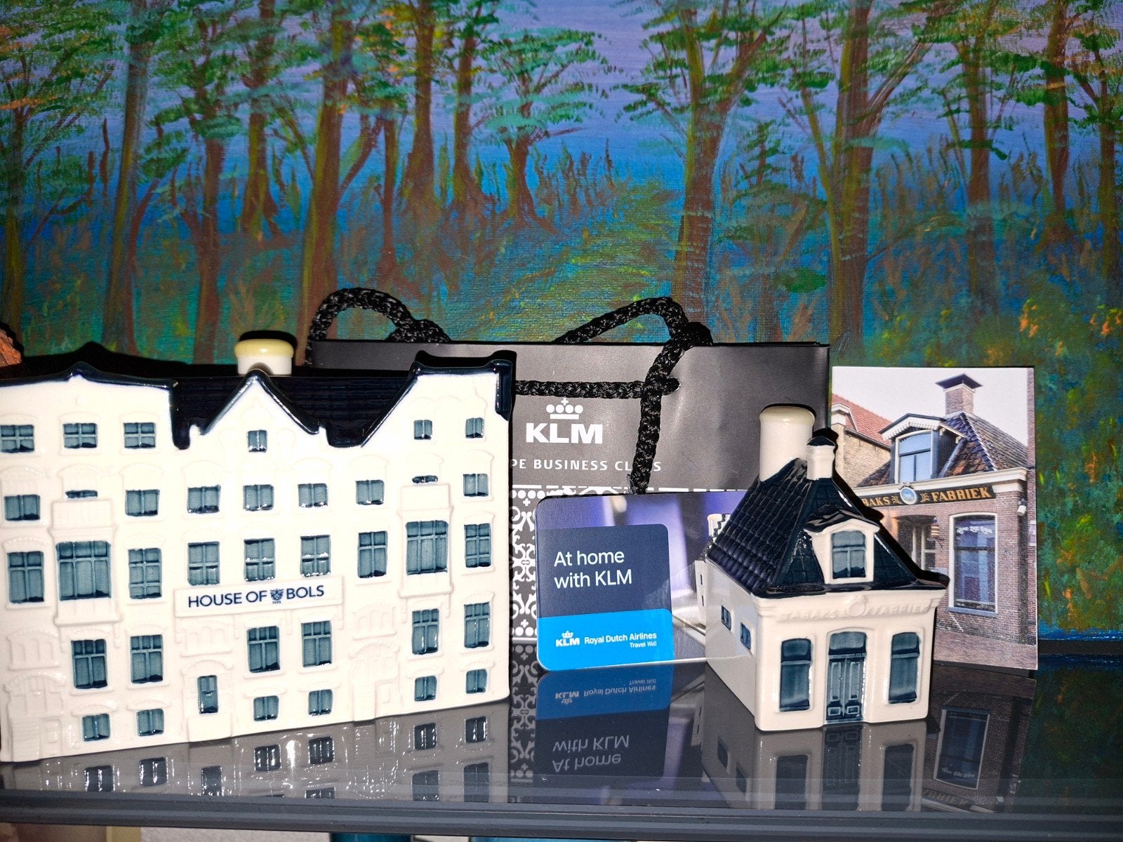 🇳🇱✈️KLM huisjes✈️🇳🇱  huisje 99 met flyer en house of BOL, Ophalen of Verzenden, Nieuw, 81 t/m 91, Gevuld