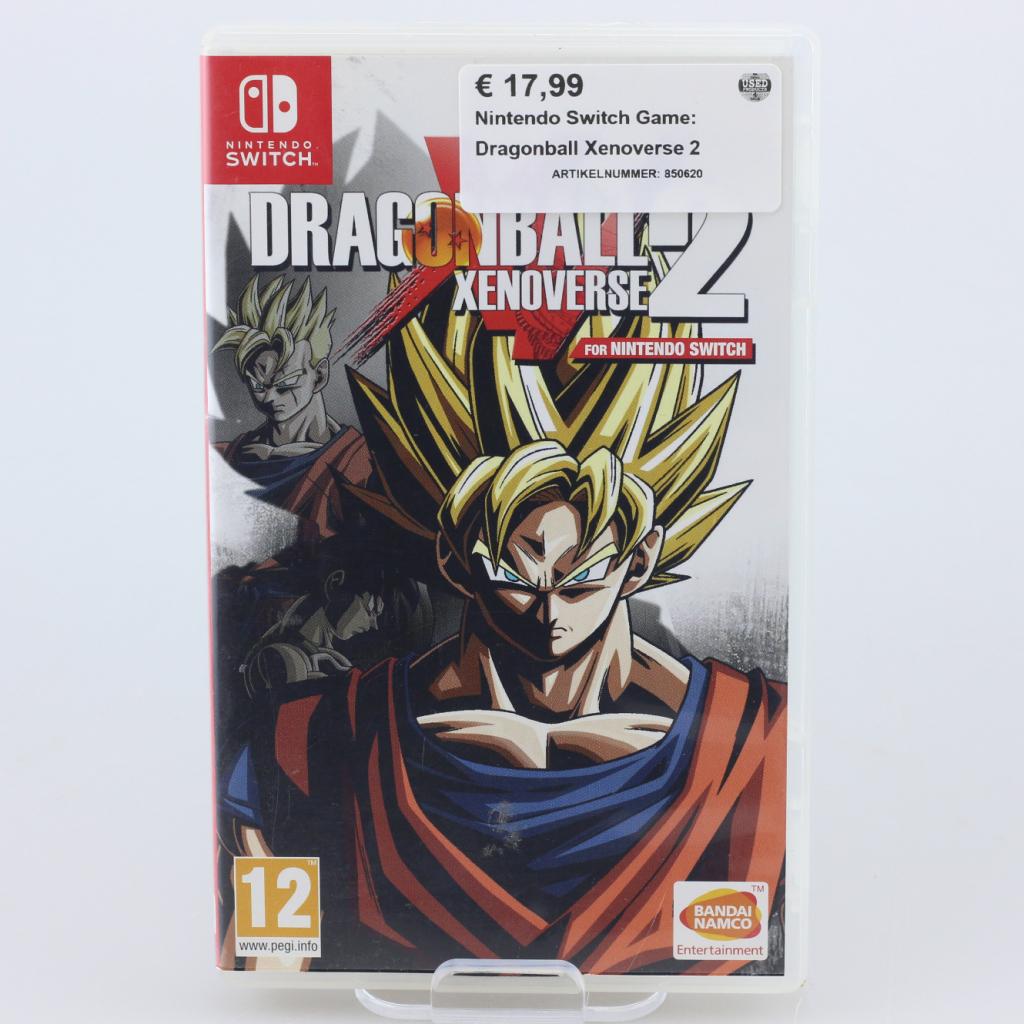 Nintendo Switch Game: Dragonball Xenoverse 2, Nintendo, Zo goed als nieuw, Support@nintendo.com, 11-1 Hokotate-cho, Kamitoba, Minami-ku
Kyoto 601-8501
Japan