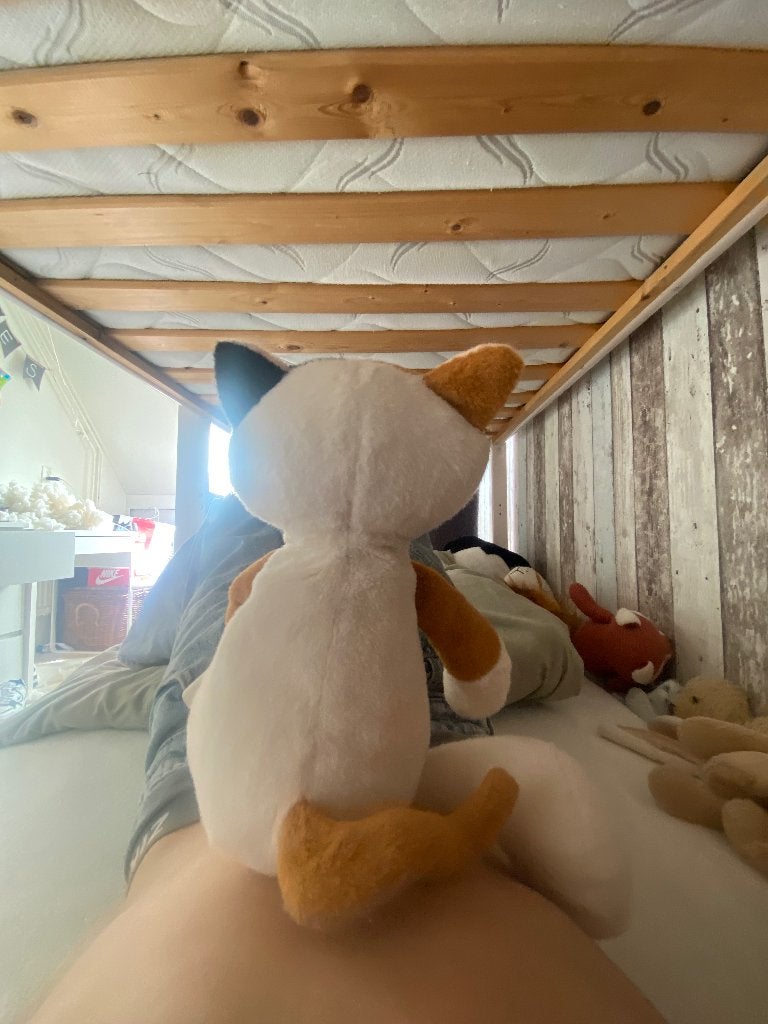 Knuffel, Ophalen of Verzenden, Zo goed als nieuw, Overige typen, Handgemaakt