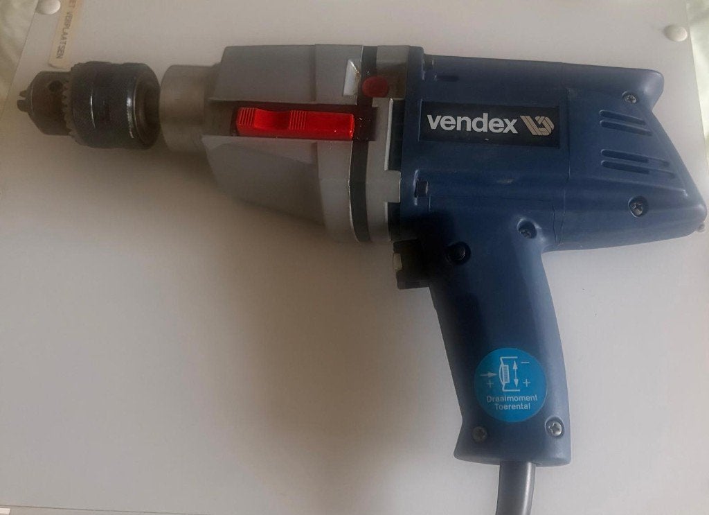 Vendex boormachine, Boormachine, Gebruikt, Ophalen of Verzenden, Klopboormechanisme