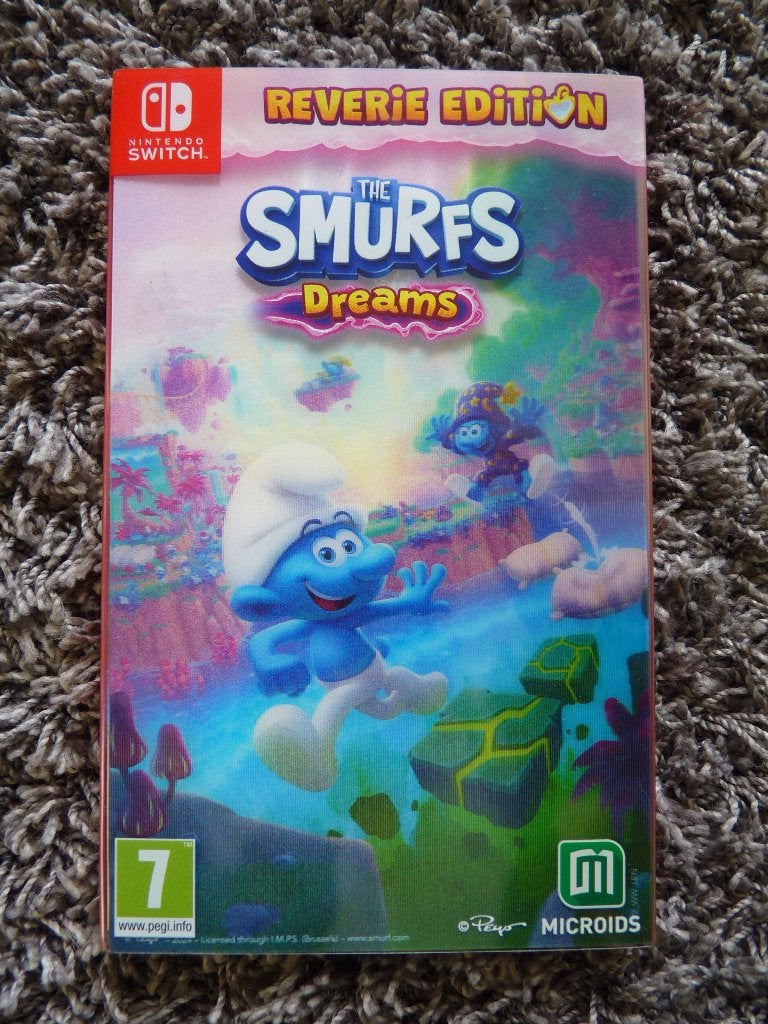 The Smurfs Dreams Nintendo Switch 1&2, Avontuur en Actie, 2 spelers, Ophalen of Verzenden, Zo goed als nieuw