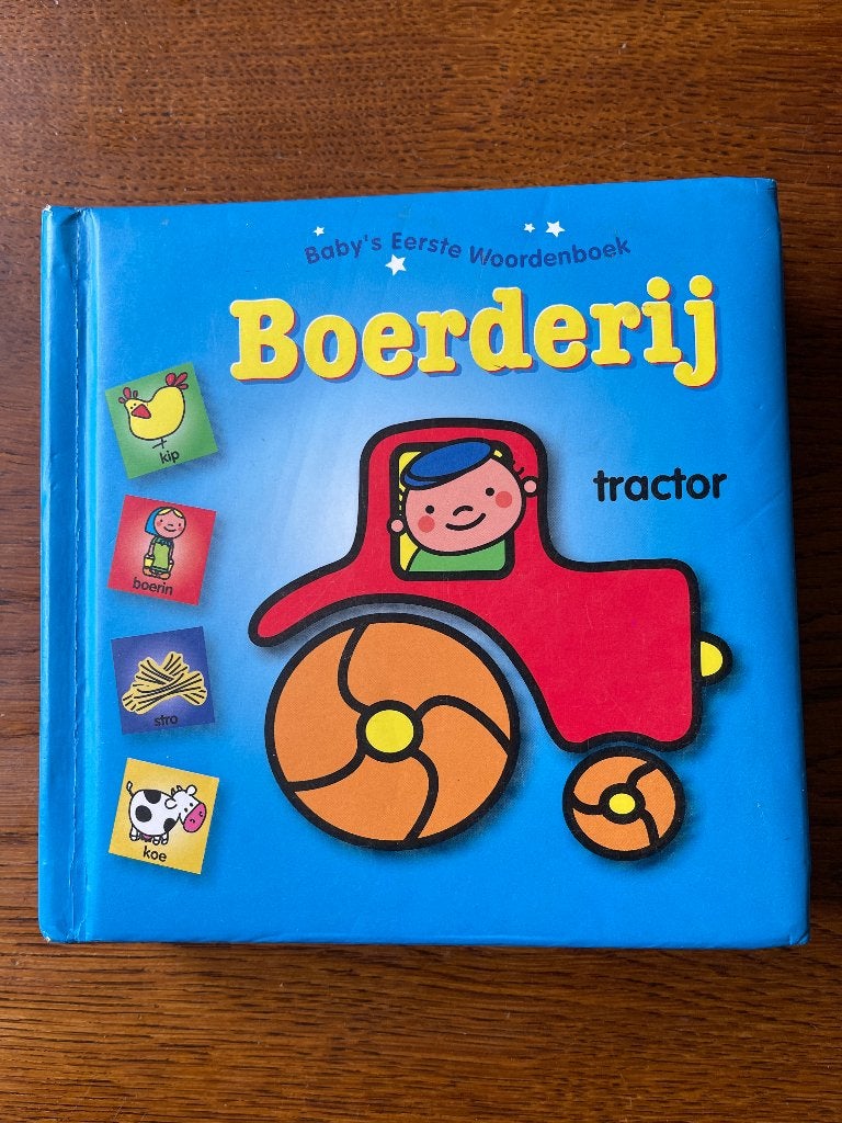 "Boerderij"  'Baby's Eerste Woordenboek' als Nieuw, Ophalen of Verzenden, Zo goed als nieuw, 0 tot 6 maanden