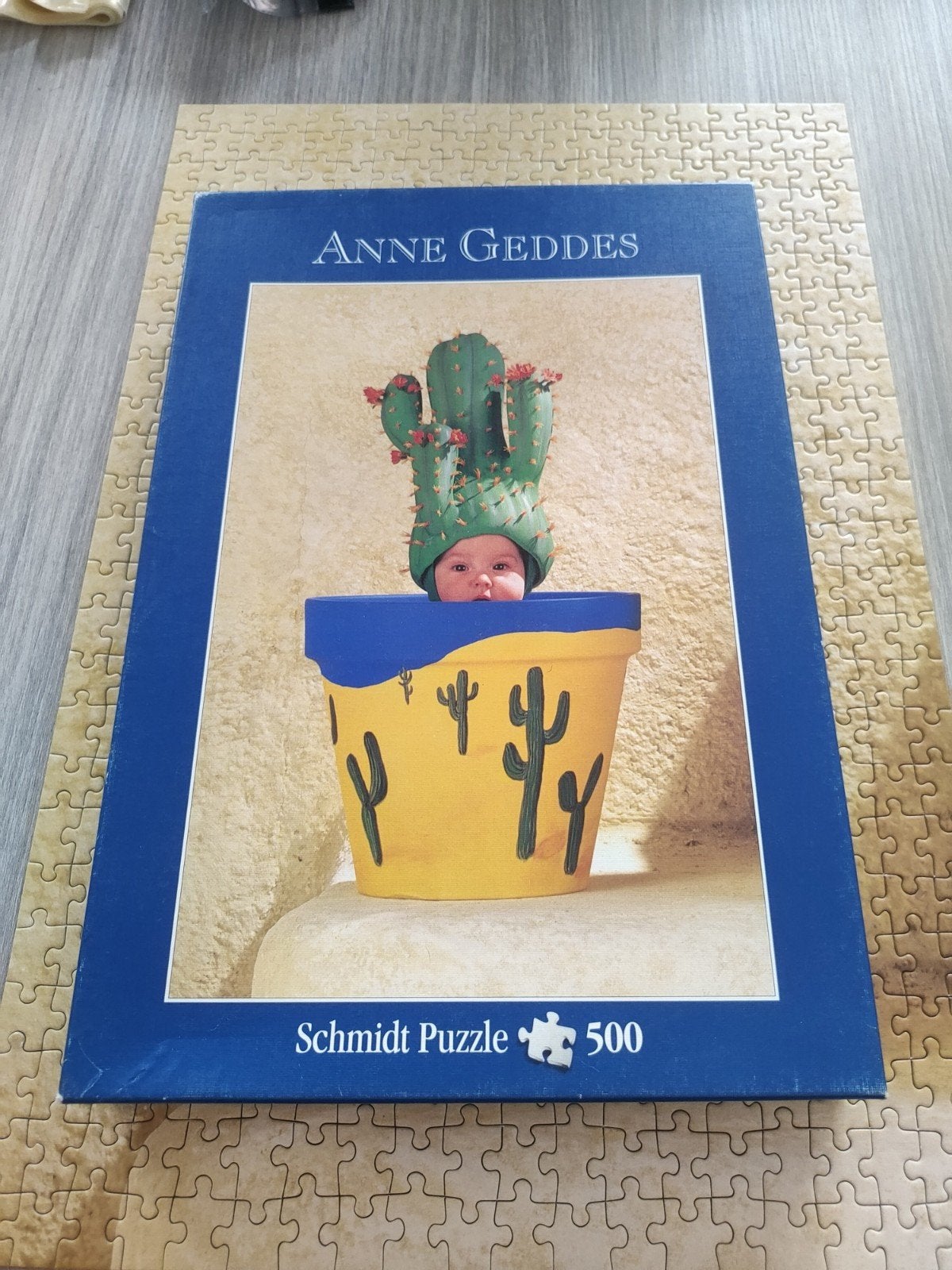 Schmidt Anne Geddes puzzel 500 stukjes, Ophalen of Verzenden, 500 t/m 1500 stukjes, Zo goed als nieuw, Legpuzzel