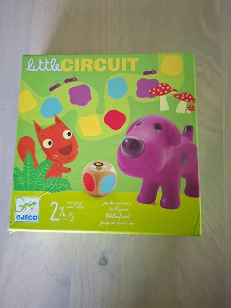 Spelletje Little circuit van Djeco, Kinderen en Baby's, Speelgoed | Educatief en Creatief, Ophalen of Verzenden