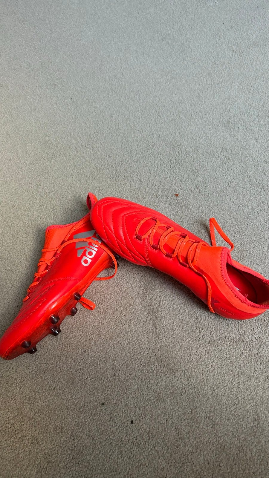 ADIDAS X 16.2 LEER FG/AG Zo goed als nieuw, Maat XS of kleiner, Ophalen, Zo goed als nieuw, Schoenen