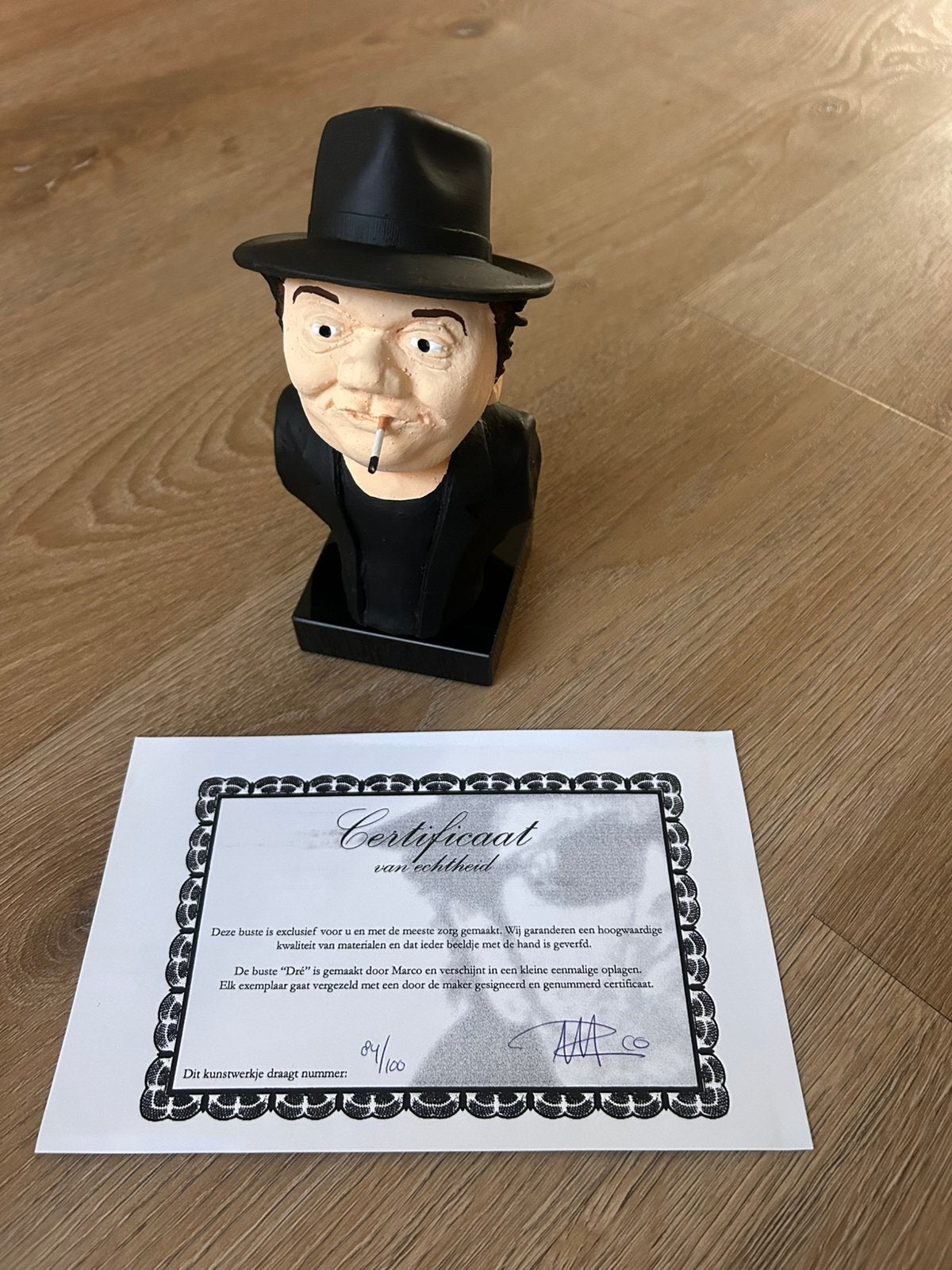 Andre hazes buste, Ophalen of Verzenden, Zo goed als nieuw, Levenslied of Smartlap