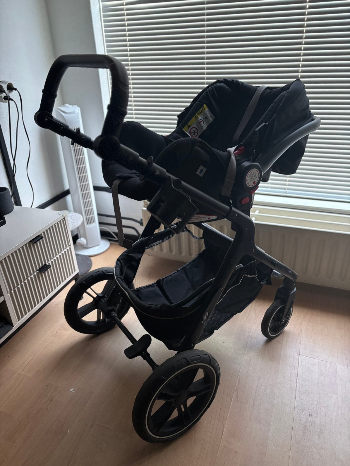 Kinderwagen, maxi cosi & standaard, Kinderen en Baby's, Kinderwagens en Combinaties, Gebruikt, Met autostoeltje, Ophalen, Kinderwagen