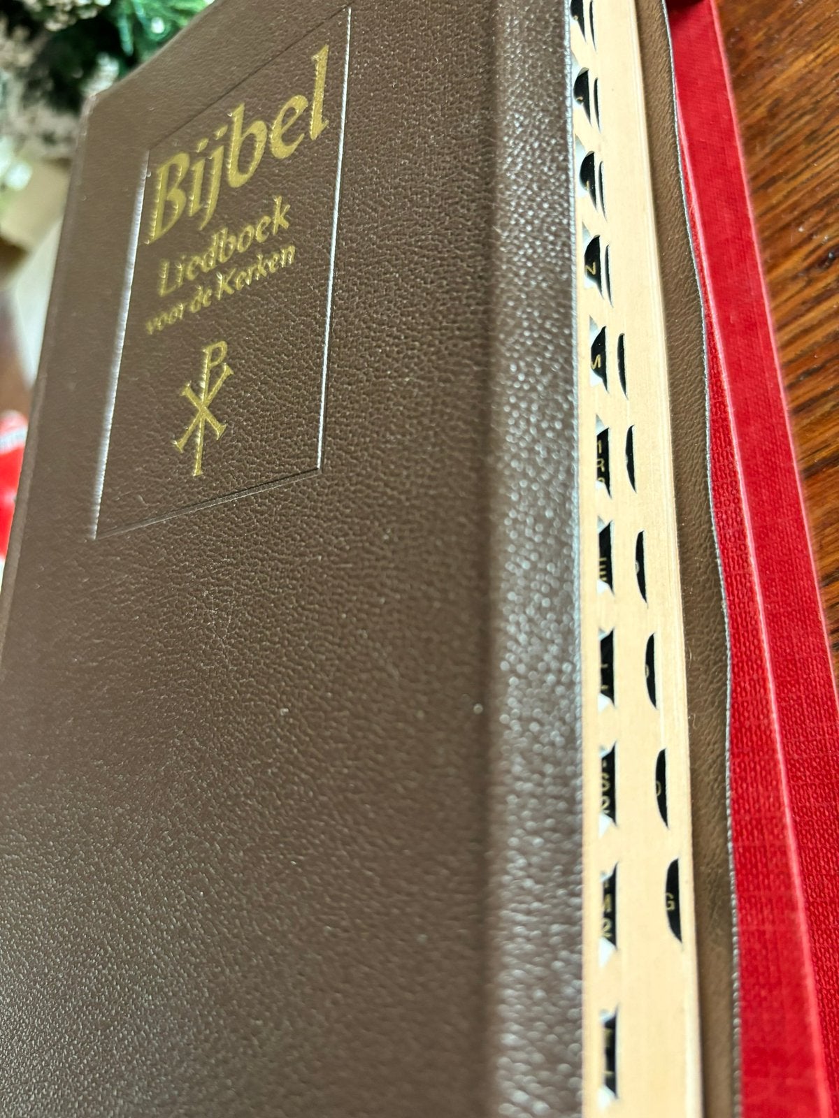 MAJOR ZAKBIJBEL NBG 19/12cm DUIMGREPEN ENLIEDBOEK IN KOKER, Ophalen of Verzenden, Zo goed als nieuw, Christendom | Protestants