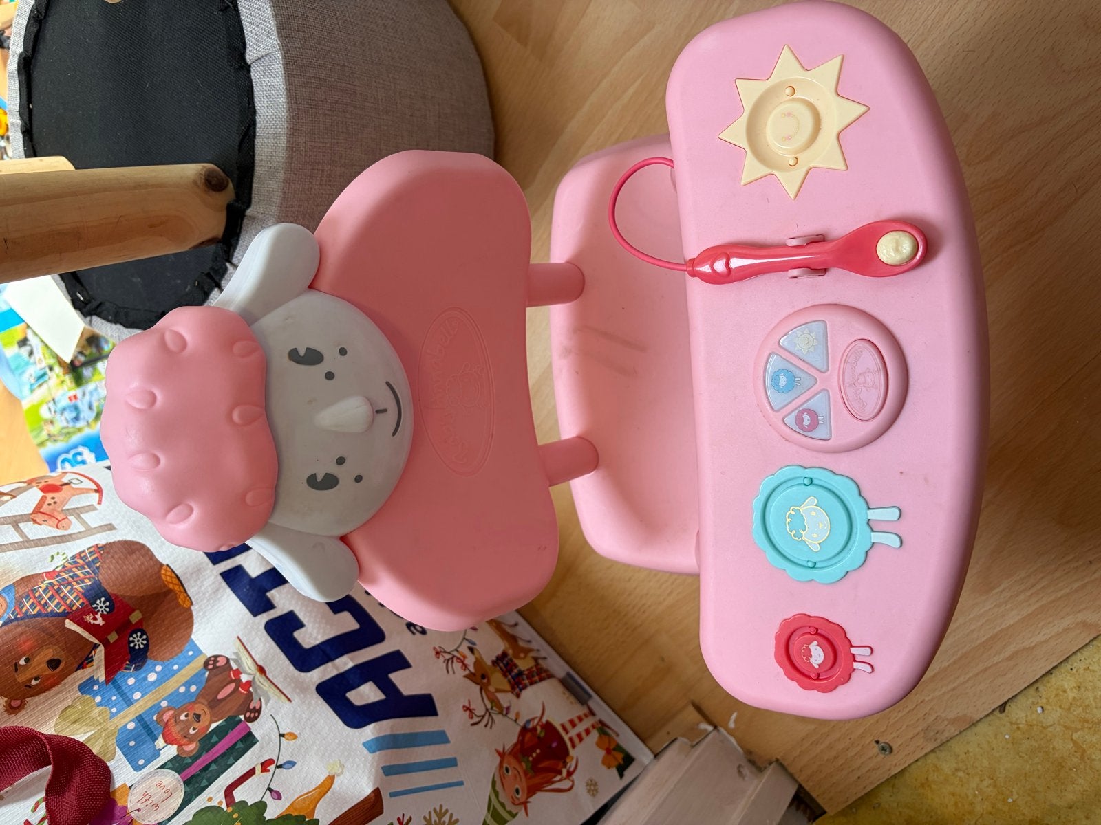 Baby Annabell poppenstoel - Roze, Kinderen en Baby's, Ophalen, Gebruikt, Babypop