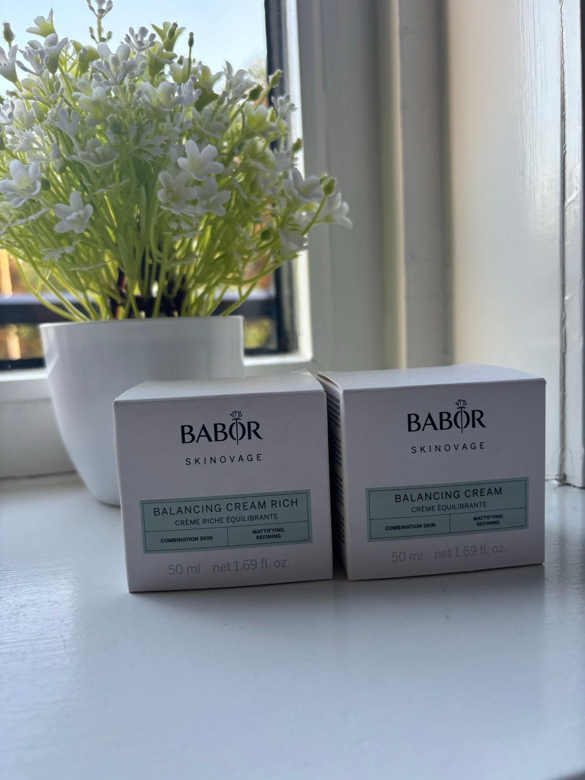 Babor Skinovage Balancing Cream & Cream Rich (Nieuw), Ophalen of Verzenden, Nieuw, Gehele gezicht, Verzorging