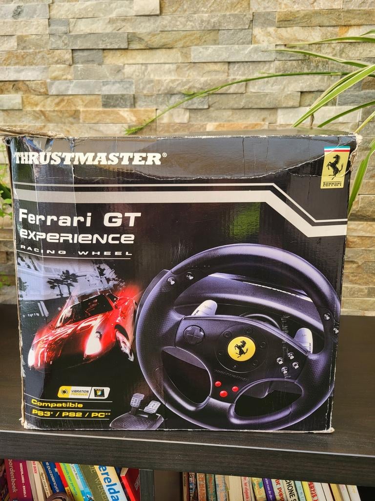 Thrustmaster Ferrari GT Experience Racing Wheel PS2/PS3/PC, Ophalen of Verzenden, Gebruikt, Stuur of Pedalen, PlayStation 3