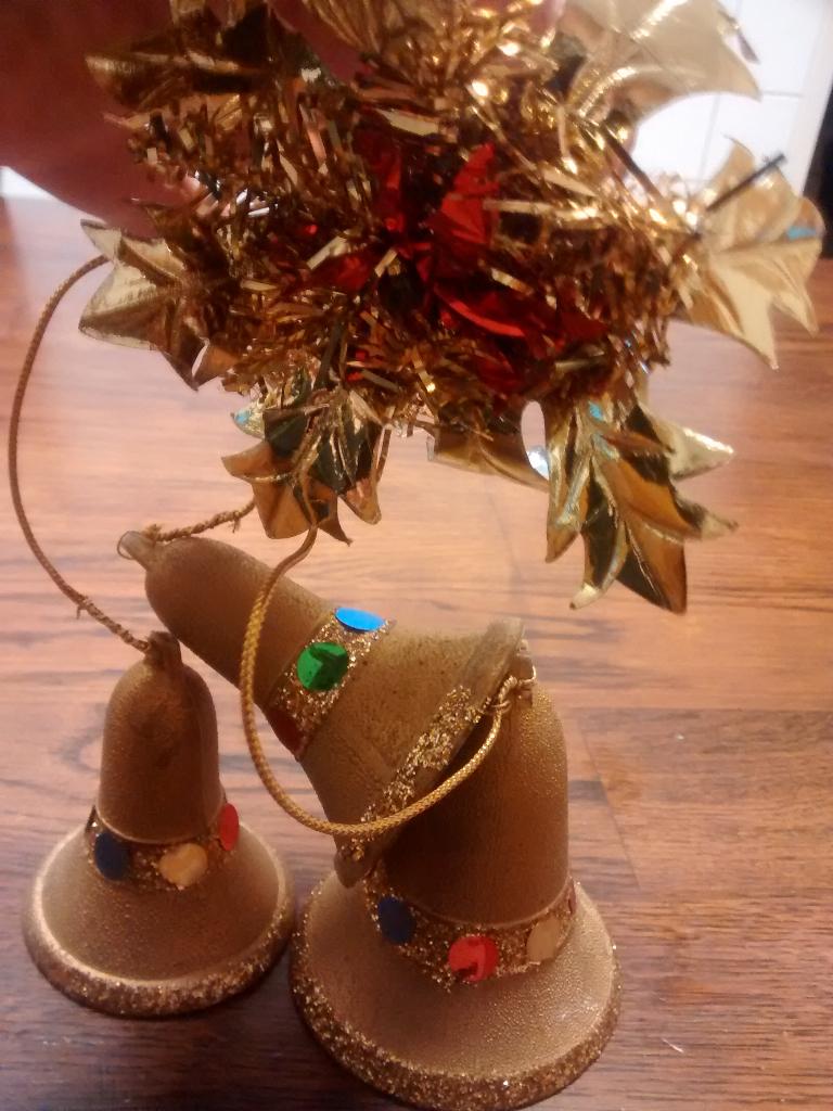 kerstversiering vintage kerst, Diversen, Kerst, Ophalen of Verzenden, Zo goed als nieuw