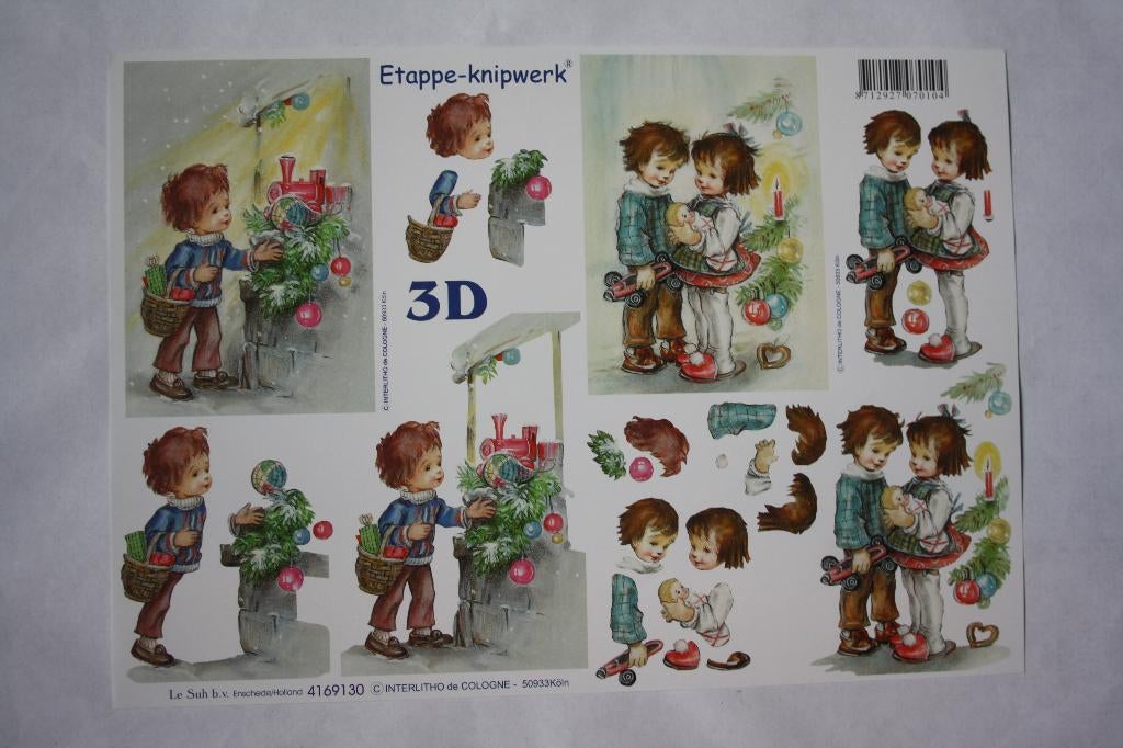 Knipvel etappeknipwerk 9070, Ophalen of Verzenden, Nieuw, Kind, Knipvel