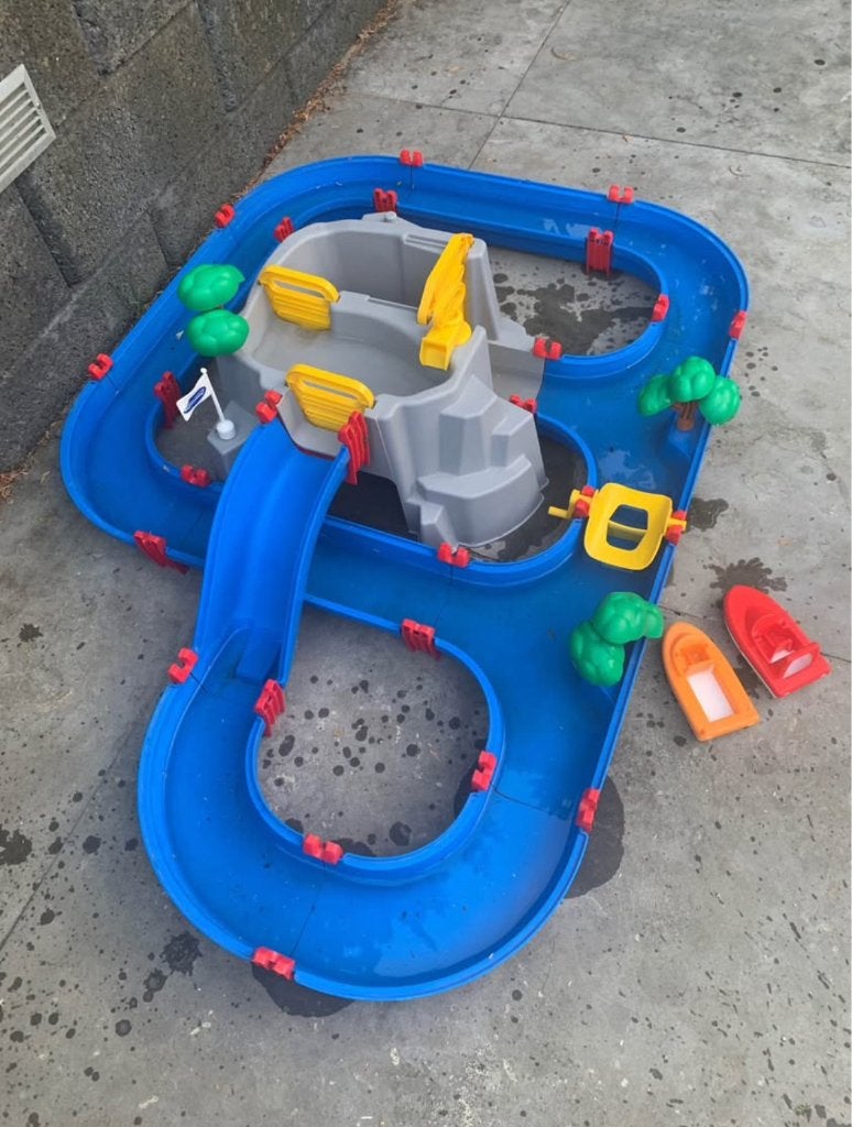 Aquaplay waterbaan, Ophalen, Gebruikt