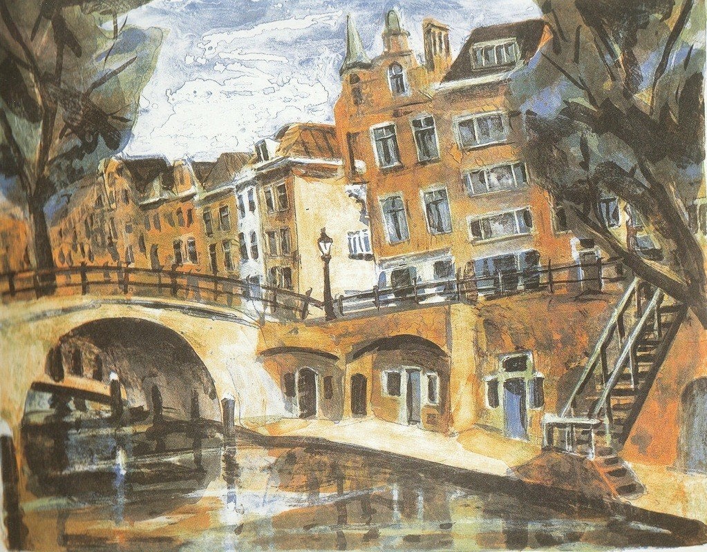JEROEN HERMKENS - UTRECHT -litho's, schilderijen, tekeningen, Ophalen of Verzenden, Nieuw, Schilder- en Tekenkunst