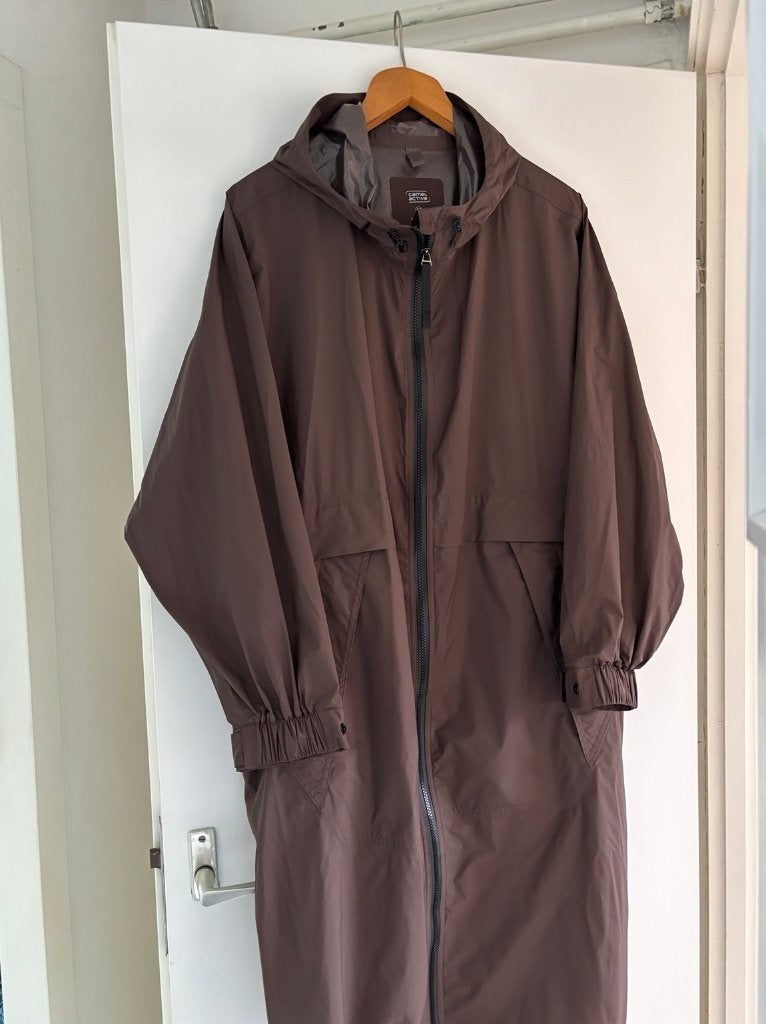 Camel Active Regenjas dames maat 44, Bruin, Verzenden, Maat 42/44 (L), Zo goed als nieuw