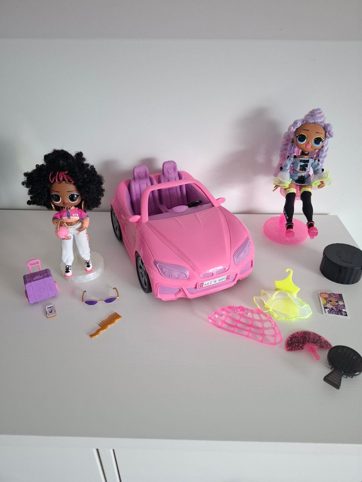 Lol surprise pop OMG met TWEENS en auto