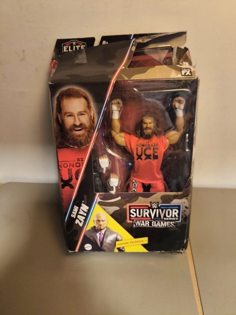 Mattel WWE Elite Collection Survivor Series - Sami Zayn, Ophalen of Verzenden, Nieuw