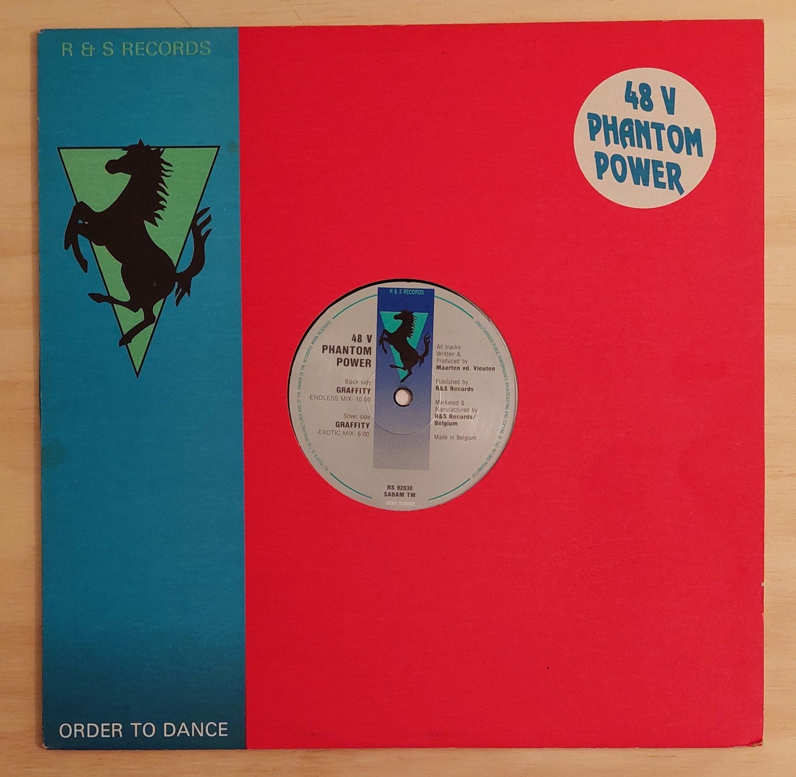 48 V Phantom Power - Order To Dance (R&S Records), Ophalen of Verzenden, Zo goed als nieuw, Overige formaten, Techno